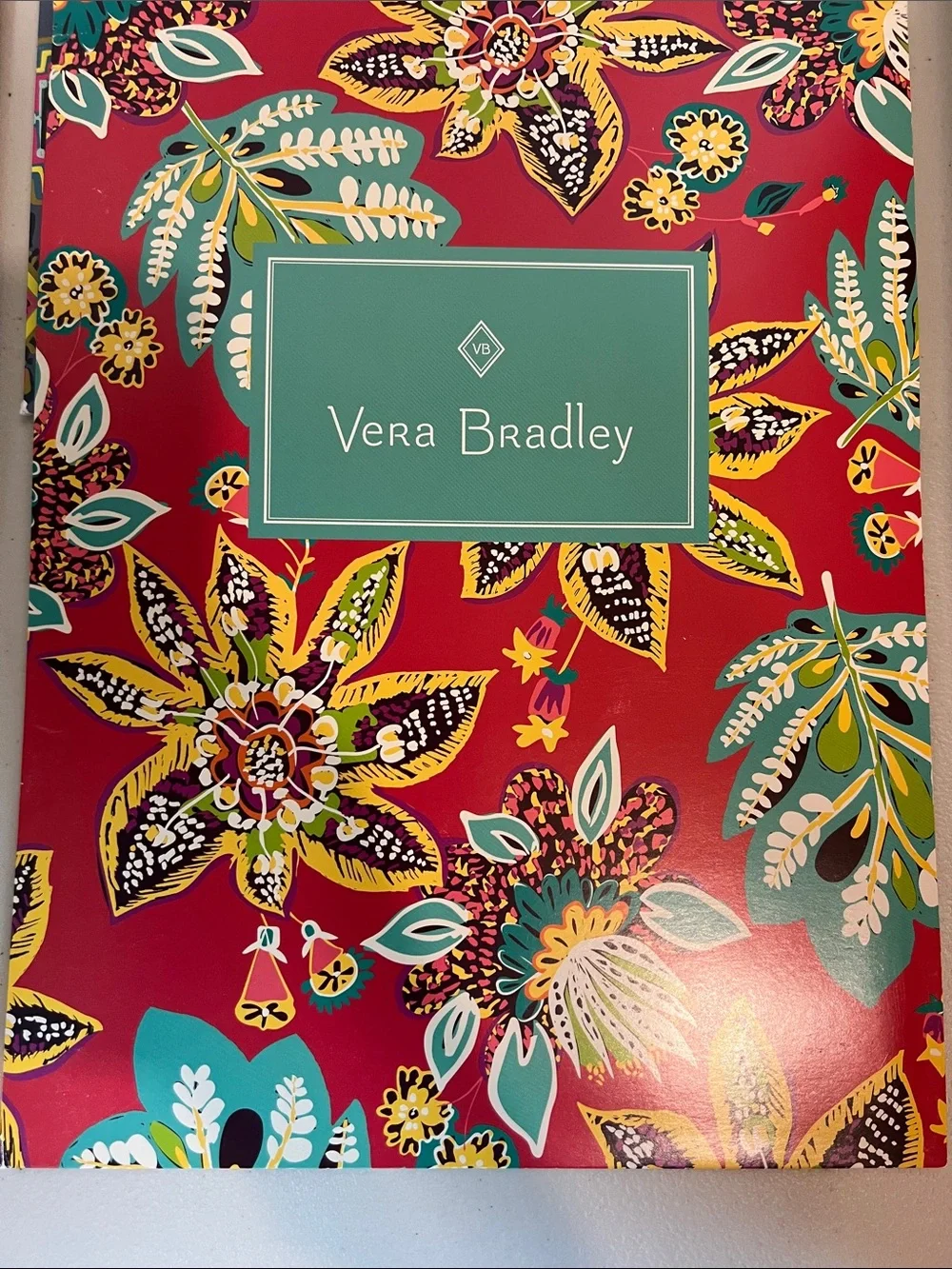 Vera Bradley Lot of 6 Pocket Folders matches Purses Bags (Lot#1)